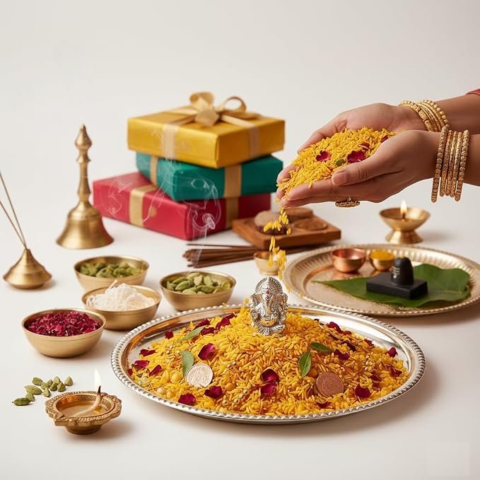 Mantra Akshate- Sacred Rice -100 Grams