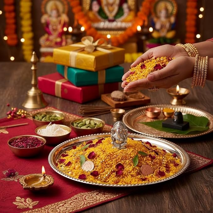 Mantra Akshate- Sacred Rice -100 Grams