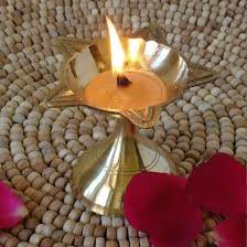 Phool Batti – Premium Round Cotton Wicks for Ghee Lamps -Handmade Pure White Ghee Wicks(100 Pcs) (Ghee Lamp Wicks)