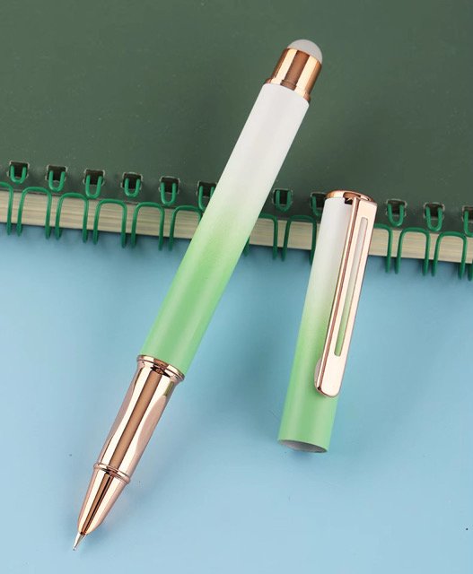 Fountain Pen, Multi-Coloured Calligraphy Pen with Fine Nib and Blue/Black Ink Cartridges for Smooth Writing,| Vivirasmi |Luxury Pen for Men, Women and Students