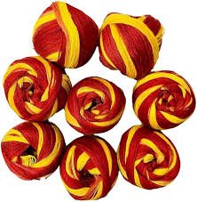 Premium Pure Cotton Moli Kalava (Set of 2) – Sacred Puja Thread, Mauli Raksha Sutra for Rituals, Festivals & Protection – Red & Yellow Traditional Wrist Band