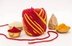 Premium Pure Cotton Moli Kalava (Set of 2) – Sacred Puja Thread, Mauli Raksha Sutra for Rituals, Festivals & Protection – Red & Yellow Traditional Wrist Band