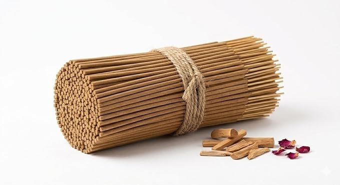 Premium Agarbatti - Hand-Rolled Natural Incense Sticks for Meditation, Yoga & Aromatherapy