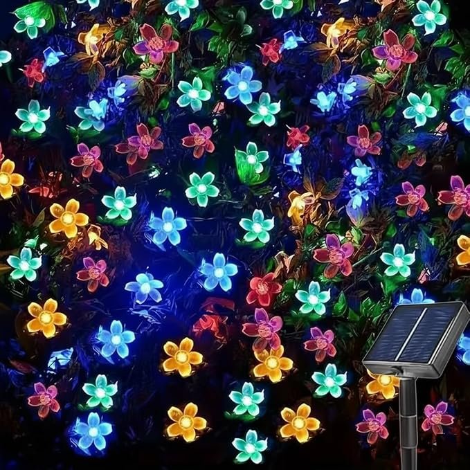 Solar Powered Decoration light |Leaf, Flower, Curtain