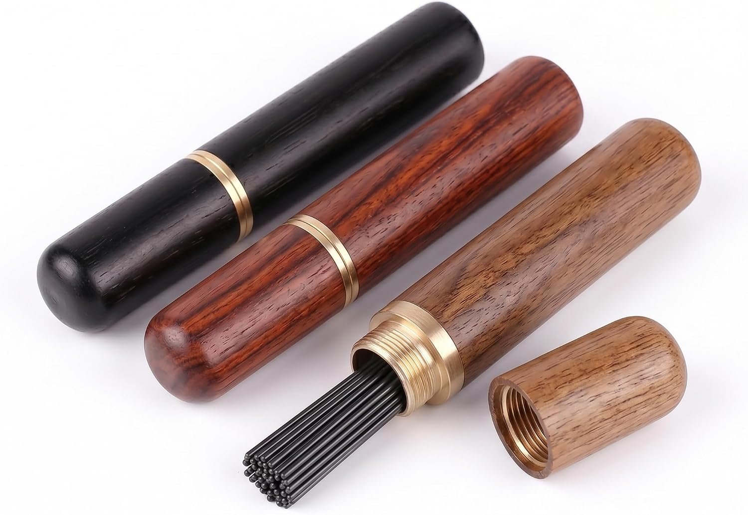 Pencil Leads In  Wooden Box-Mechanical Pencil Refiils- HB and 2B Quality - 0.3mm, 0.5mm, 0.7mm, 0.9mm, 1.3mm, 2.0mm, 2.8mm