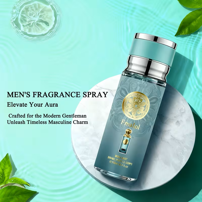 Men’s Cologne Body Spray – 100ml Luxury Fragrance Mist with English Pear, Mango, Lotus & Cedarwood Notes, Refreshing & Long-Lasting Odor-Eliminating Spray for Daily Wear, Dates & Gifts