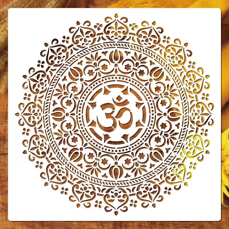 Rangoli Stencils - Set of 8