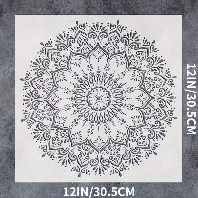 Rangoli Stencils - Set of 8