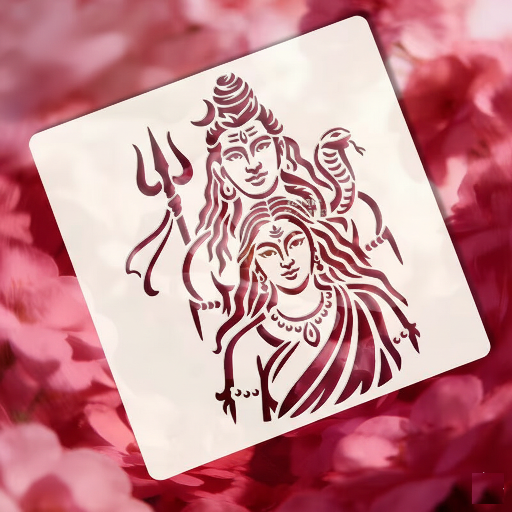 Rangoli Stencils - Set of 8