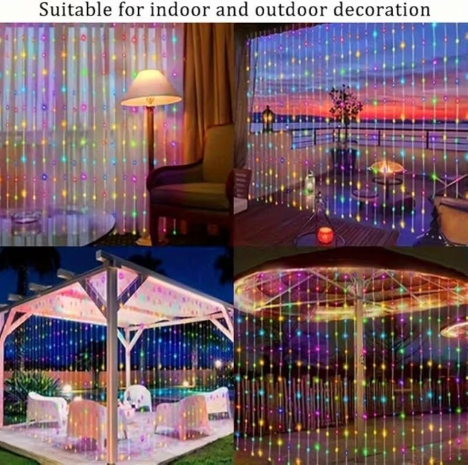Solar Powered Decoration light |Leaf, Flower, Curtain