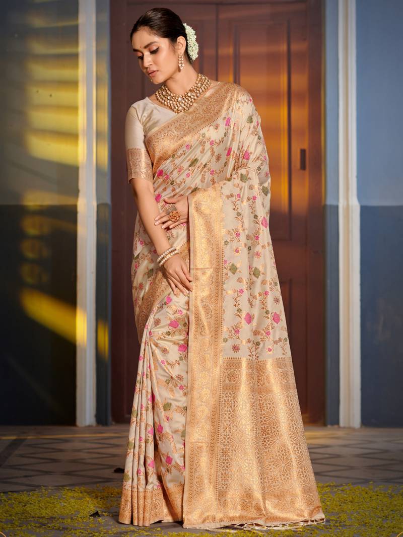 Banarasi Silk Sarees - Vismaya Fashion Volume VF-BSS-Swarnika-1
