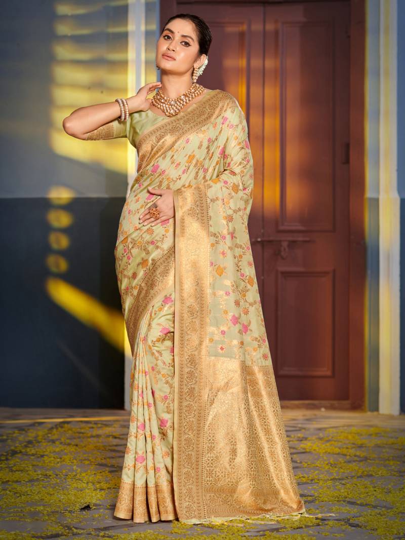 Banarasi Silk Sarees - Vismaya Fashion Volume VF-BSS-Swarnika-1