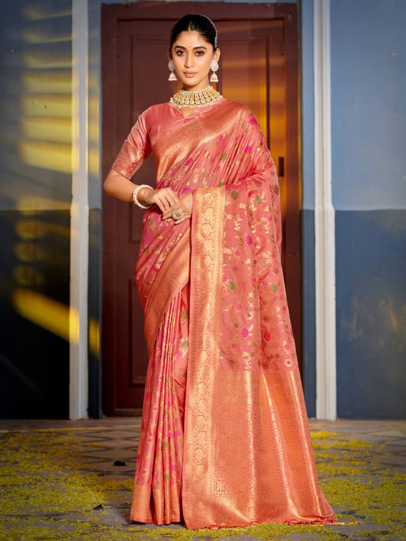 Banarasi Silk Sarees - Vismaya Fashion Volume VF-BSS-Swarnika-1