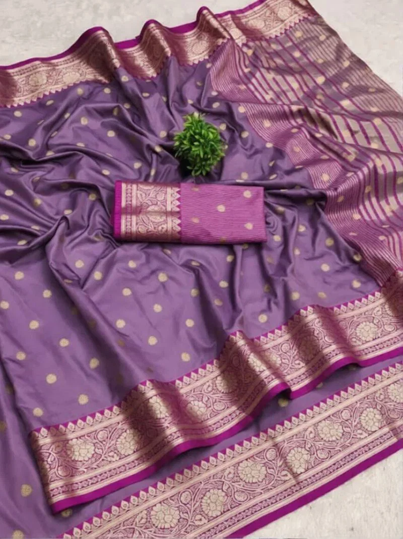 Pure Mercerised Soft Silk Meenakari Work Saree Collection  VF-Kaavya-Vol1